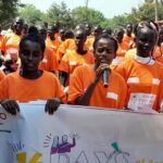Celebration of 16 days activism about says no to violence